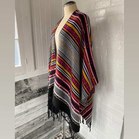 Shawl -retro bohemian pattern - Picture 2 of 6